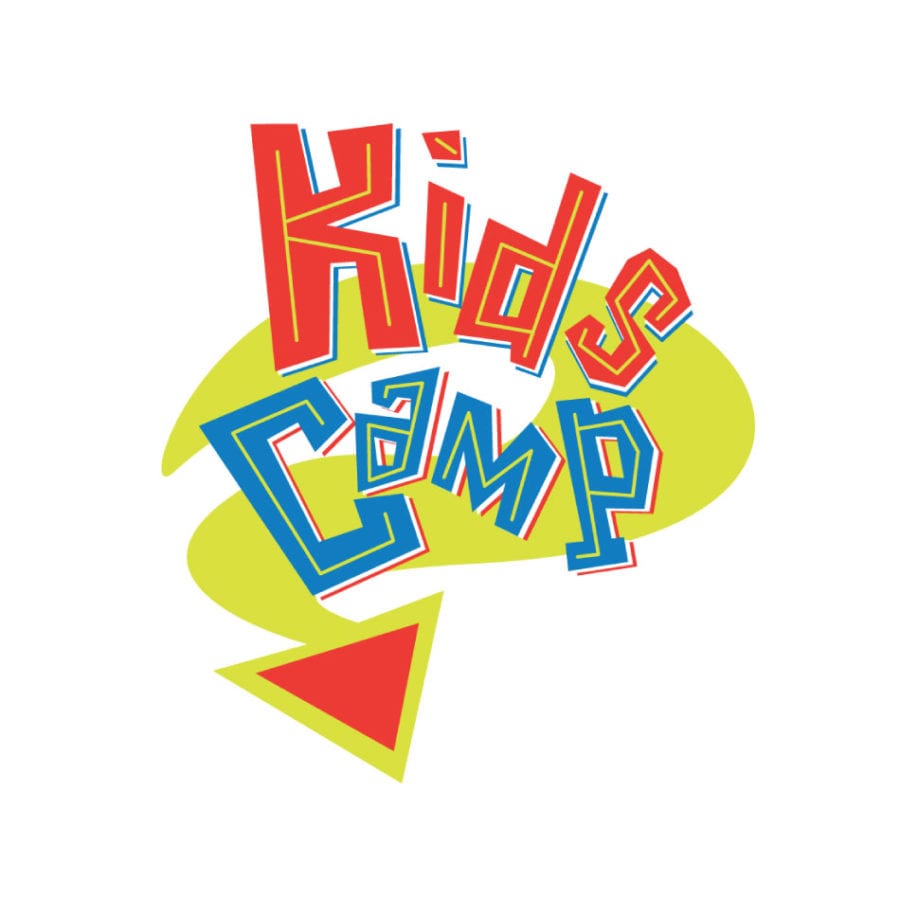 Kids Camp logo, designed by Canyon Creative
